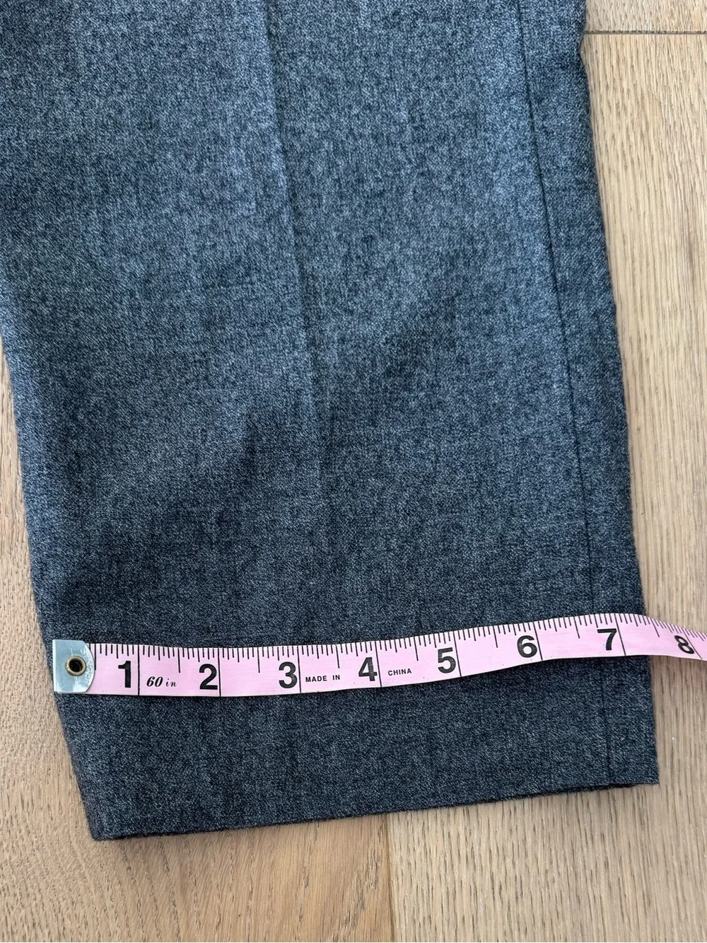 Banana Republic Modern Slim Fit Grey Dress Wool Pants Size 32